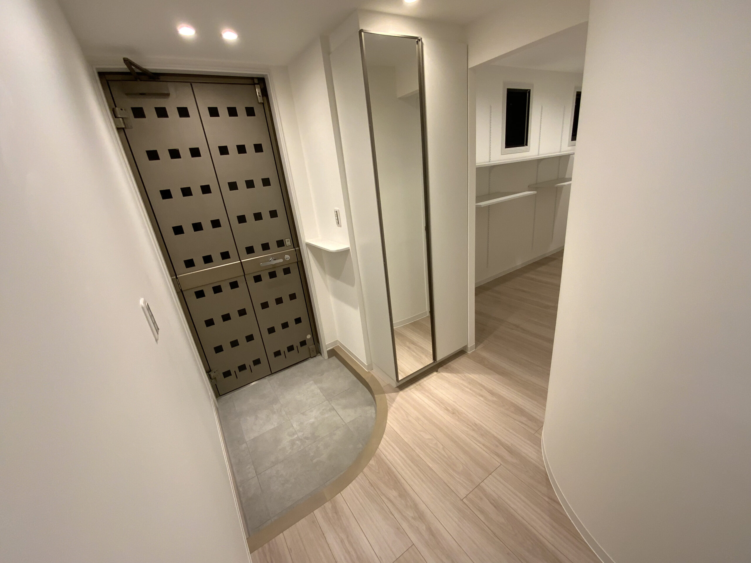 角をアールにするこだわり